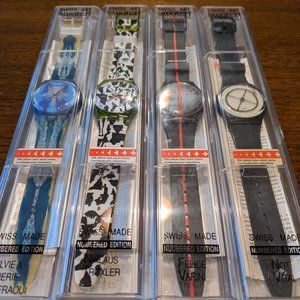 Swatch 700 years to Swiss 4 watch series, brand new in a box